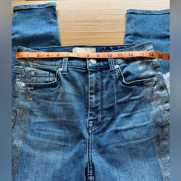 7 For All Mankind Le High Skinny Jeans Size: 29 - Picture 7 of 14